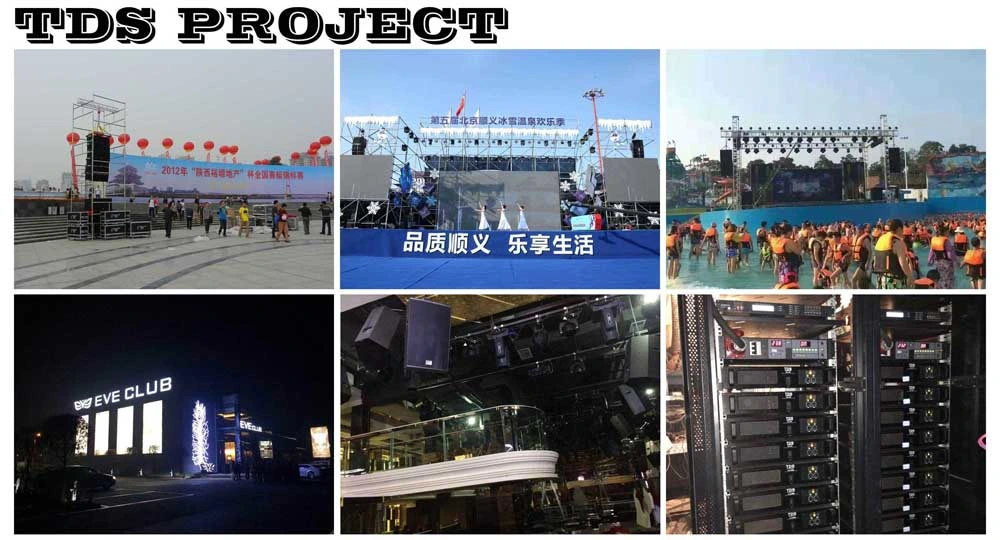 High Performance Public Entertainment Woofer Box Outdoor Sound for Event