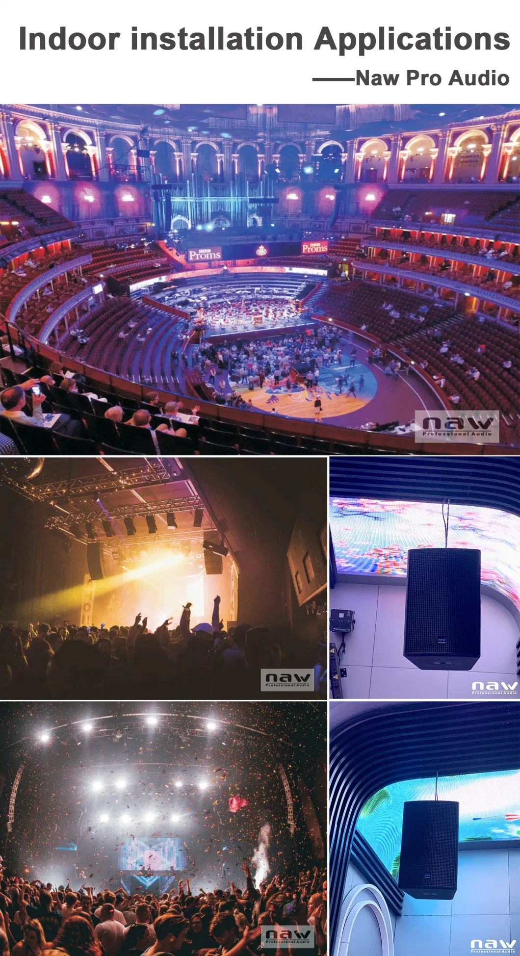 10 Inch Professional Multimedia Concert Speakers Loudspeaker Sound System OEM ODM