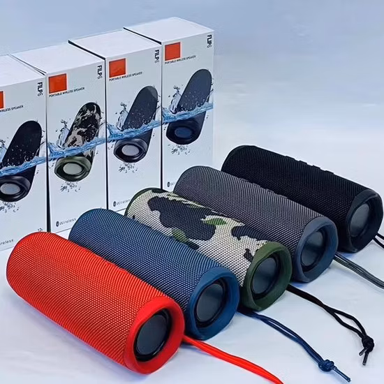 Original 1: 1 Quality Flip 6 Super Bass Portable Wireless Speaker Flip6 Blue Tooth 5.1 Speaker with Support FM Tws USB