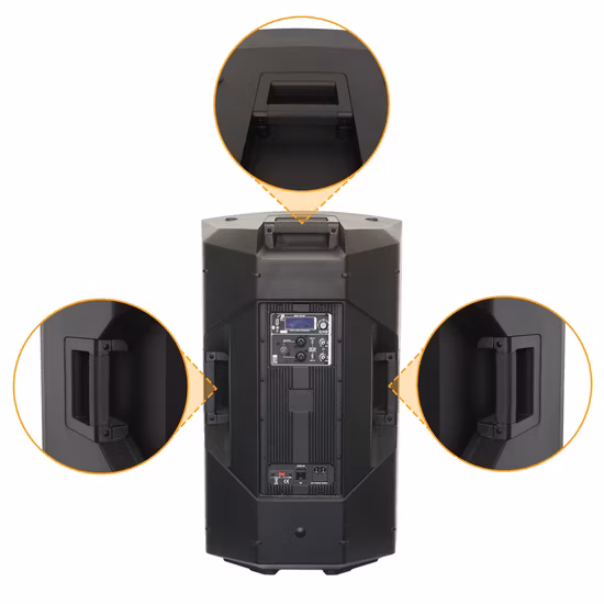 40W RMS 2023 Factory Direct New Novel PRO PA Speaker Portable Bluetooth Wireless Private Party Sound Loud Speaker Box with New Lighting Speaker
