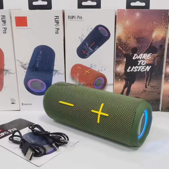 Top Selling Products 2022 Flip6 Blue Tooth Speaker Flip 6 Portable Outdoor Classic Design Waterproof Wireless Speakers