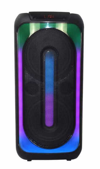 Sound System for Party Party Speaker Home Theater System DJ Portable Wireless PA Speaker Dual 8 Inch Trolley Bluetooth Speakers